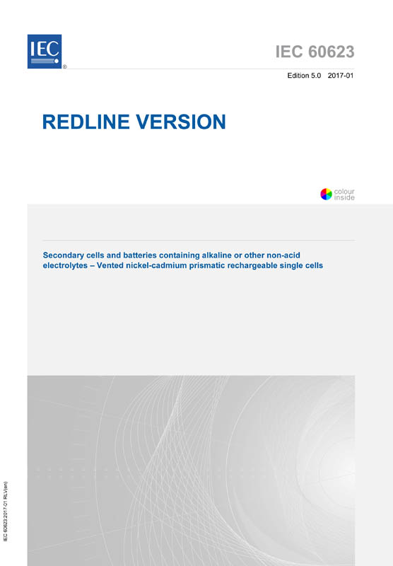 Cover IEC 60623:2017 RLV
